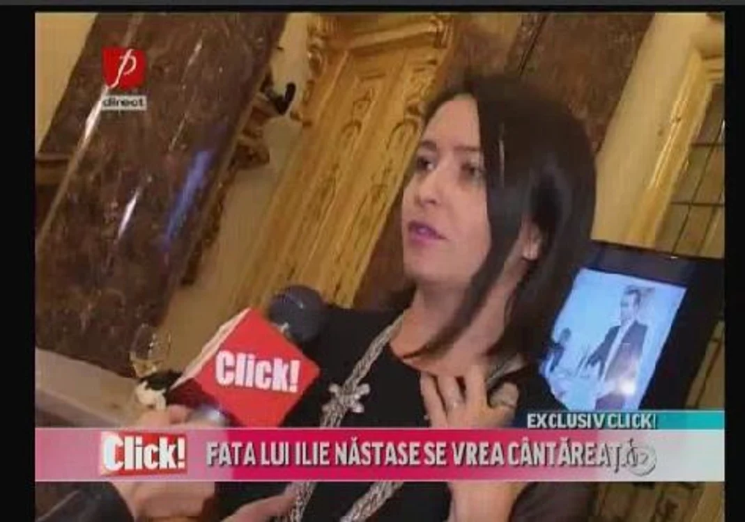 Amalia Năstase a vorbit cu reporterul emisiunii Click! de la Prima Tv