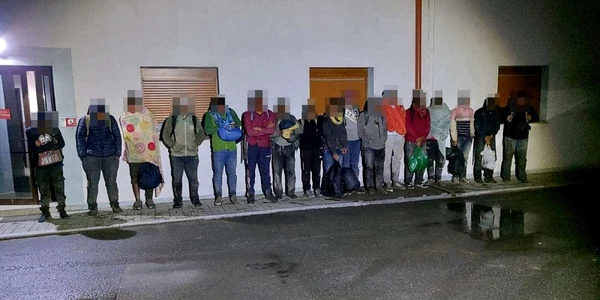 migranti foto politia de frontiera