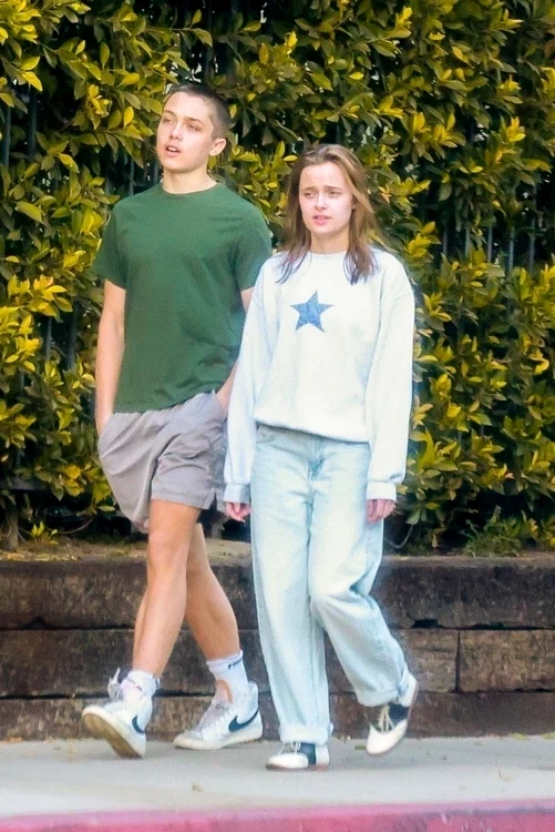 Knox și Vivienne Pitt, într-o imagine recentă