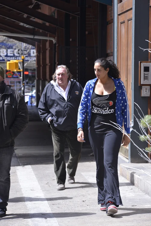 Gerard Depardieu si fiica sa, Roxanne (FOTO: TNYF/WENN.com)