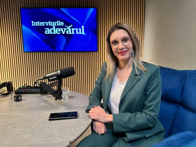 Ministrul Mediului Diana Buzoianu la Interviurile Adevărul  FOTO : Cătălin Mănescu