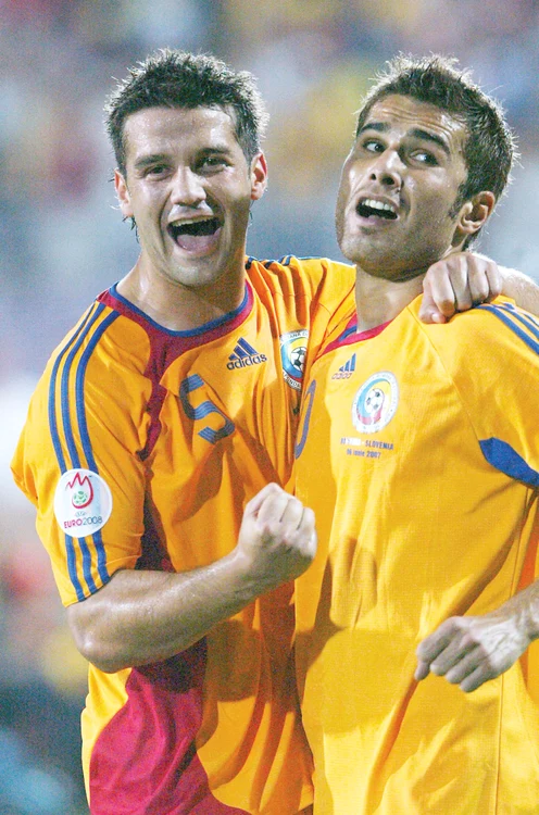 Chivu şi Mutu  erau liderii  naţionalei  în 2008