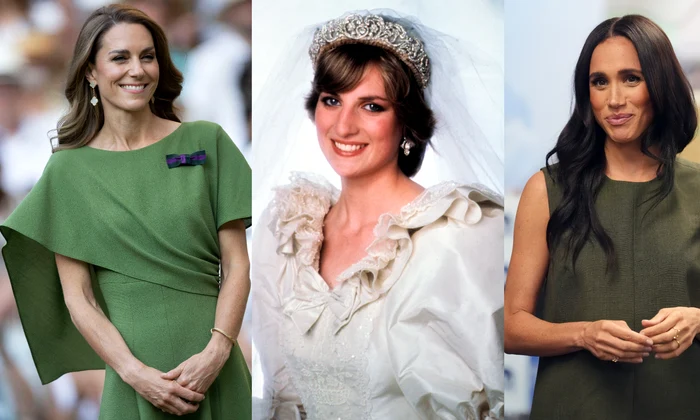 Kate Middleton, Prințesa Diana, Meghan Markle  foto   Profimedia, GettyImages jpg