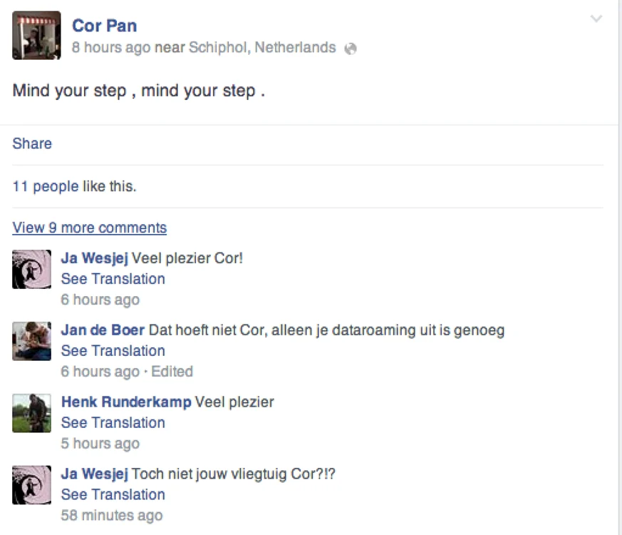 cor pan facebook malaysia airlines