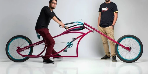 Bicicleta "Choper" de la Timişoara Foto