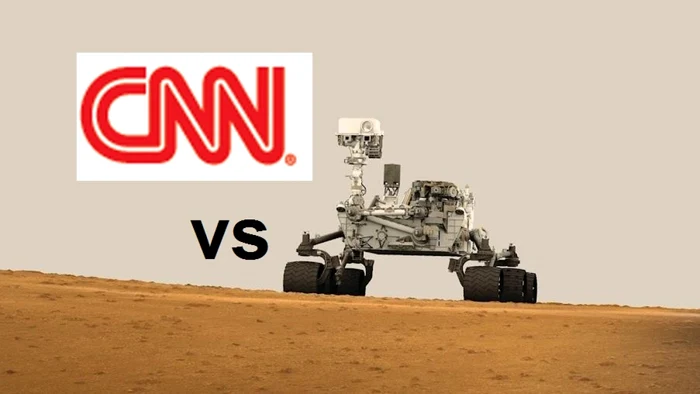 Robotul Curiosity a înregistrat o audienţă mai mare decât CNN.