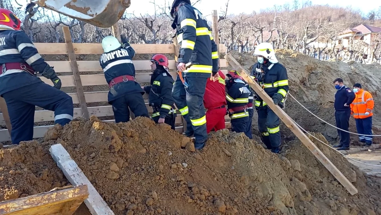 Picioarele muncitorului de 48 de ani au fost rănite                                                     FOTO: Arhivă