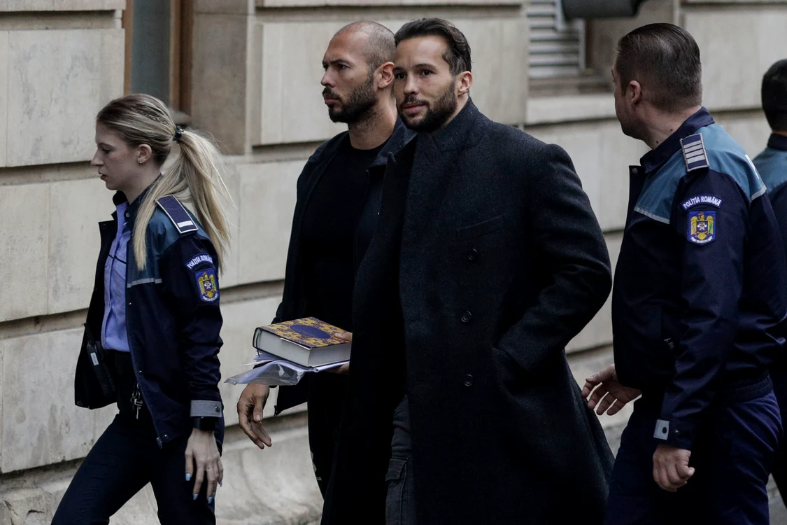 Tristan Tate îl susține pe George Simion FOTO Inquam Photos / Octav Ganea 