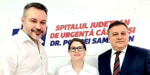 calarasi primul medic angajat la unitatea de transfuzii din calarasi FOTO faceb/B.M.