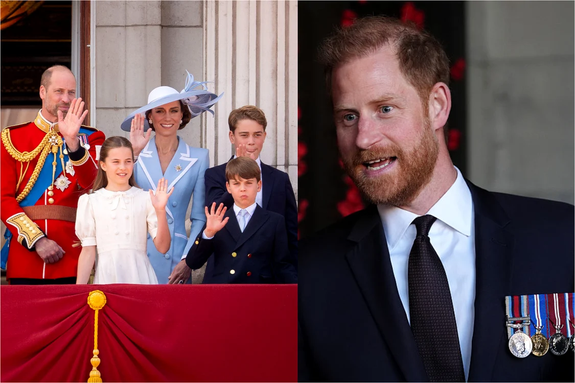 Colaj Harry William și familia jpg