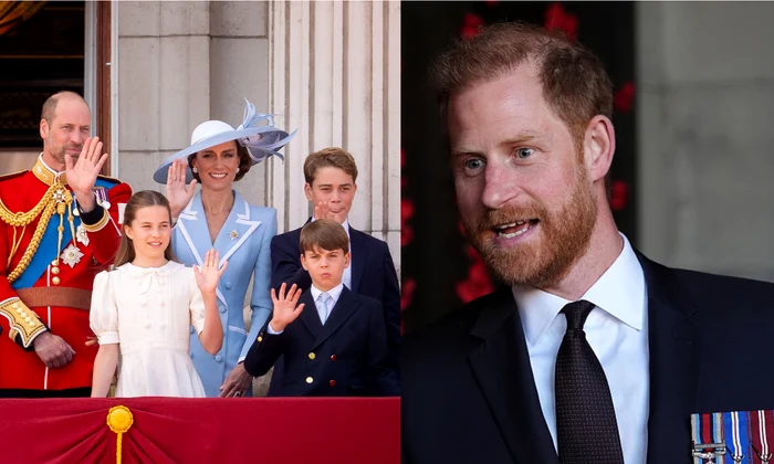 Colaj Harry William și familia jpg