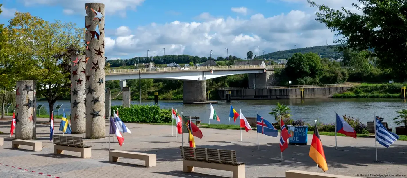 Pod peste Mosela la Schengen. Aici s-au pus bazele spaţiului cu acelaşi nume