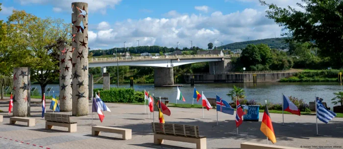 Pod peste Mosela la Schengen. Aici s-au pus bazele spaţiului cu acelaşi nume
