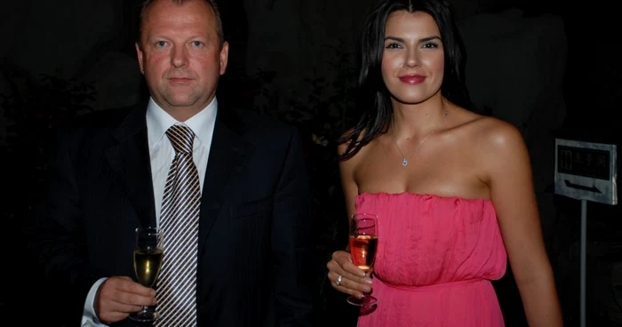 Marius Vizer şi Irina Vizer FOTO Arhivă personală