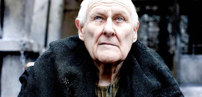 Peter Vaughan l-a interpretat pe îndrăgitul Maester Aemon în serialul fantasy Game of Thrones FOTO HBO