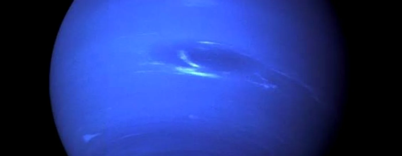 Planeta Neptun are culoarea albastră                                                                  SURSA FOTO: NASA/JPL
