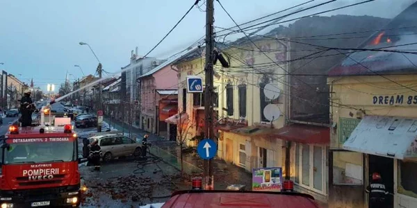 Incendiu C Brancoveanu FOTO ISU Timis
