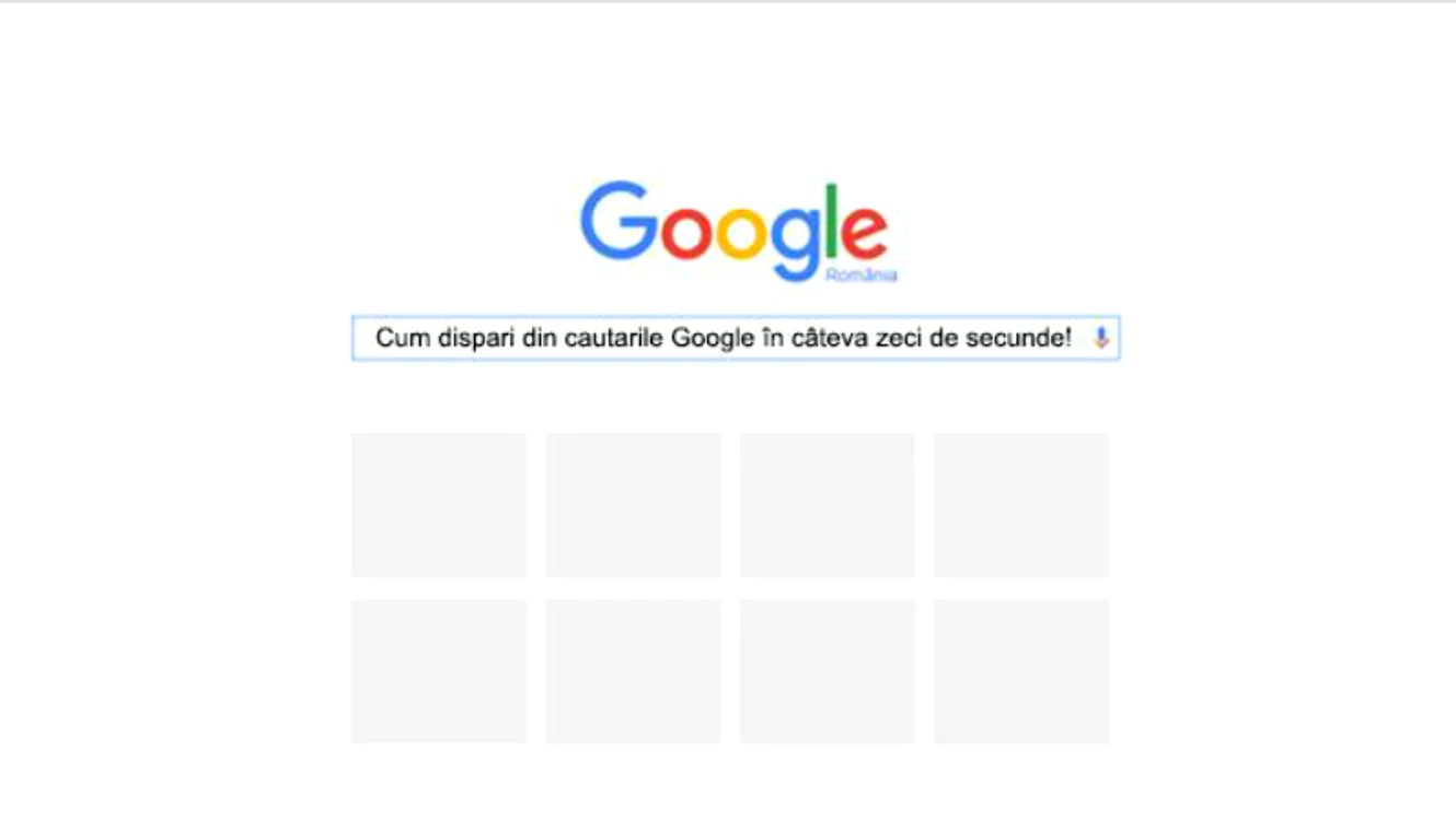 
    Cum dispari de pe internet  