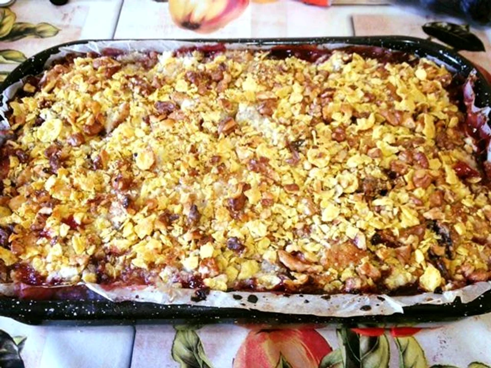 
    Crumble cu prune  