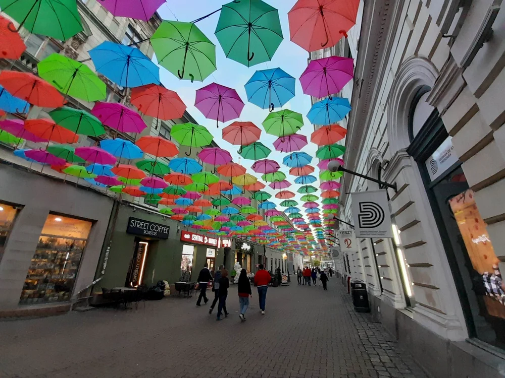 Strada Alba Iulia din Timișoara FOTO Ștefan Both