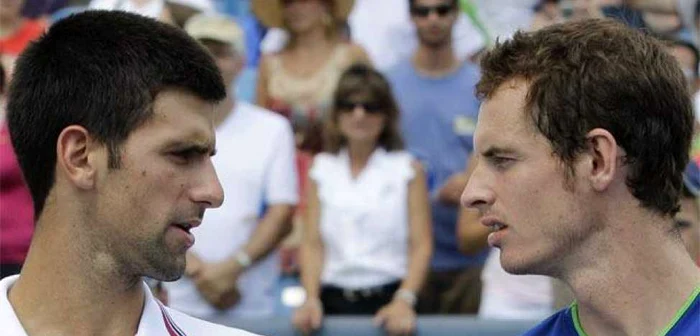 Novak Djokovici se va duela cu Andy Murray în finala Australian Open FOTO Associated Press