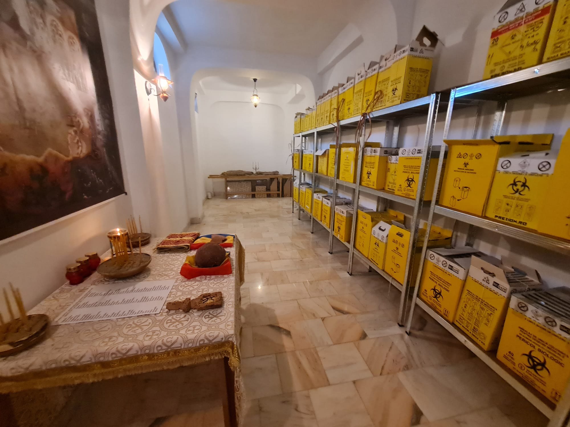 Martirii decedați în lagărul Periprava, tratați ca “deșeuri biologice”. Odihnindu-se la Mănăstirea Dervent.