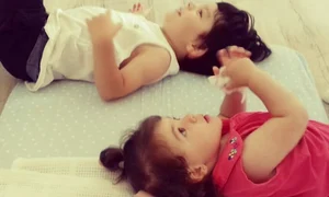 Lavinia Petrea şi soţul ei sunt părinţii a trei copii superbi jpeg