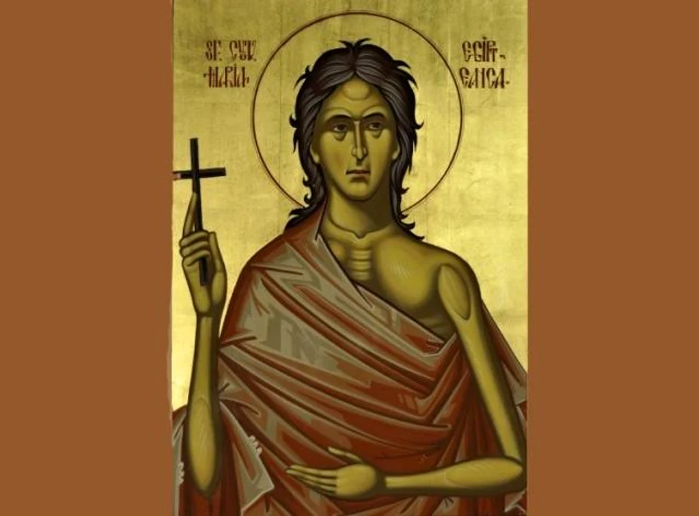 Maria Egipteanca și-a început viața ca persoană de moravuri ușoare și a sfârșit-o ca sfântăFoto: basilica.ro