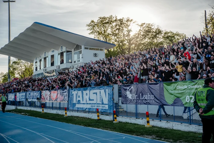 Stadionul ,,Emil Alexandrescu" Iaşi SURSĂ Facebook Andrei Luca