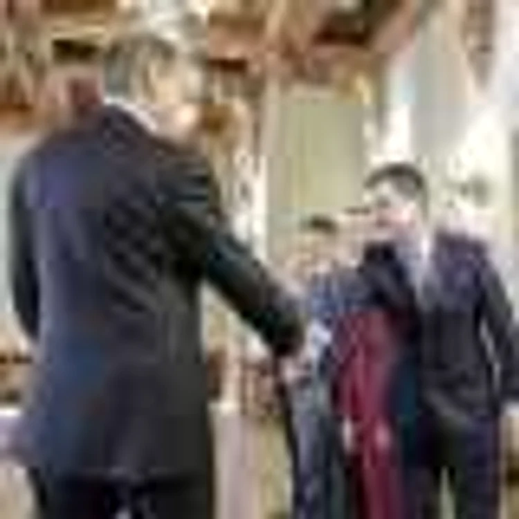 Consultari Iohannis - Nicusor Dan  foto Inquam Photos / Octav Ganea