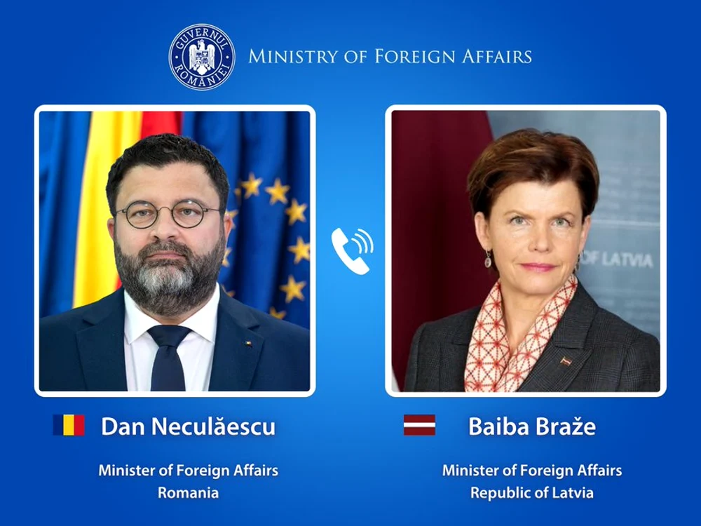 Dan Neculăescu și Baiba Braže