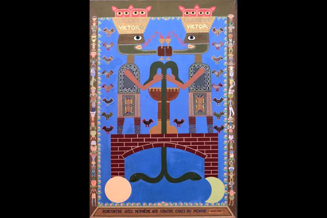 Victor Brauner – Întîlnirea la cele patru pisici ale lumii jpeg