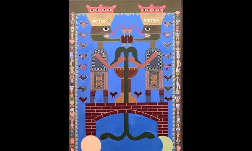 Victor Brauner – Întîlnirea la cele patru pisici ale lumii jpeg