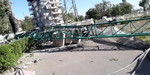 Macara cazuta in Mamaia