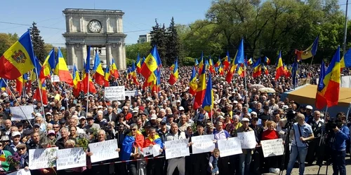 Actiune de protest la Chisinau