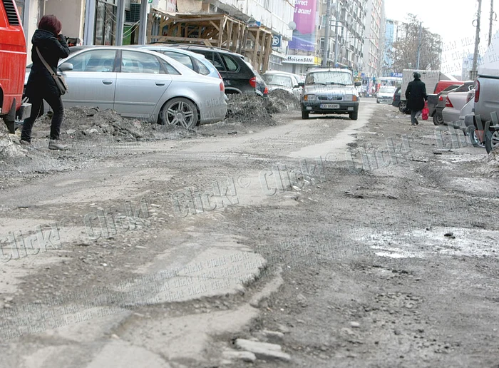 
    Strada Avrig. Nu mai arată de mult  a stradă, ci mai  degrabă a drum de ţară (Fotografii: Sever Gheorghe, Dorin Constanda)  