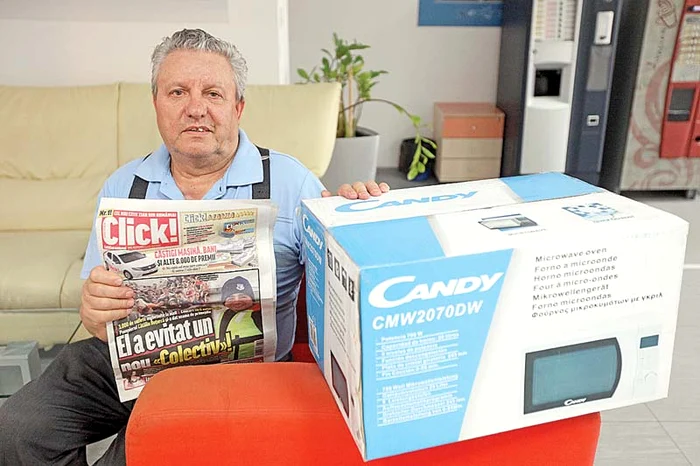 Dumitru Bâlbâie va găti de acum la noul cuptor oferit de Click!