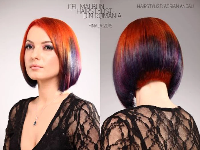Adrian Ancau a optat să vopsească modelul cu o culoare vibrantă
