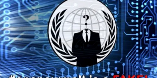 Anunţul a fost publicat astăzi pe site-ul oficial Anonymous România
