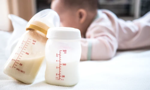 bottle breast milk new born baby jpg