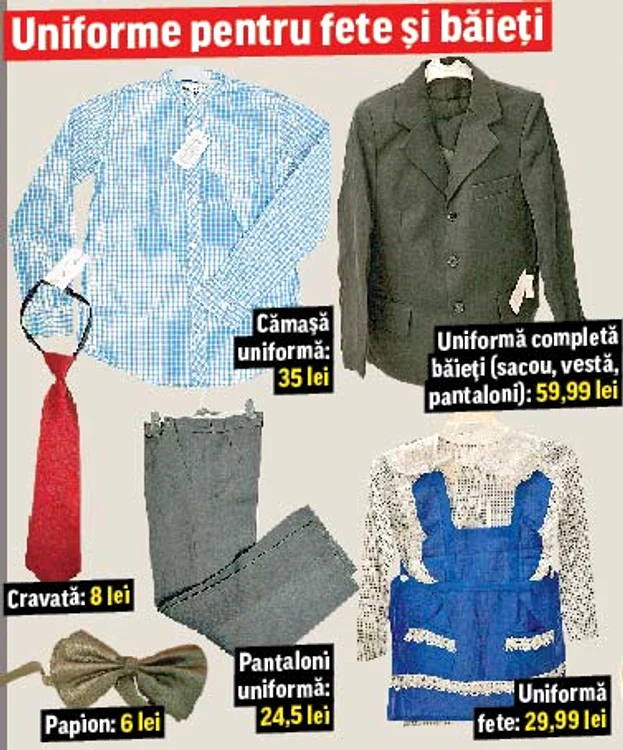 Rechizite pentru începerea anului școlar
