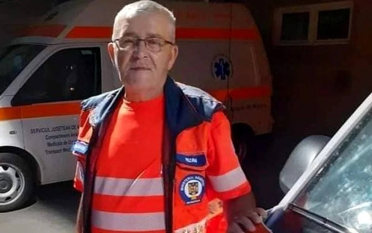 Valerică Rizan era angajat al Serviciului de Ambulanţă al Judeşului Călăraşi FOTO Facebook/Serviciul de Ambulanţă Călăraşi