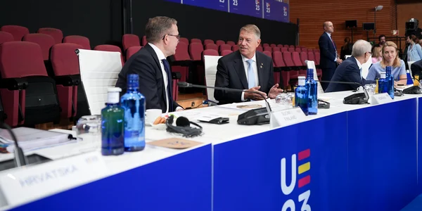 Klaus Iohannis la Consiliul European   Granada FOTO Presidency jpg