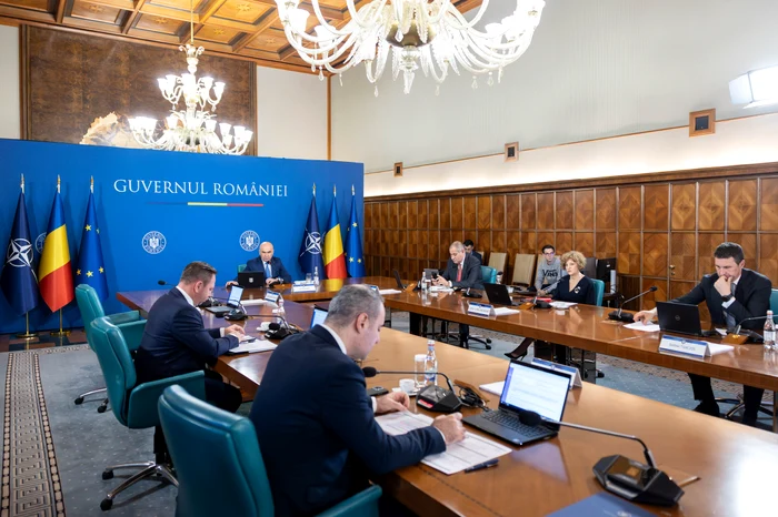 Ședință de guvern din 30 octombrie 2025. Sursa: Guvernul României