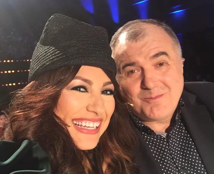
    Andra şi Florin Călinescu, la preselecţiile "Românii au talent"Foto: Arhiva personală  