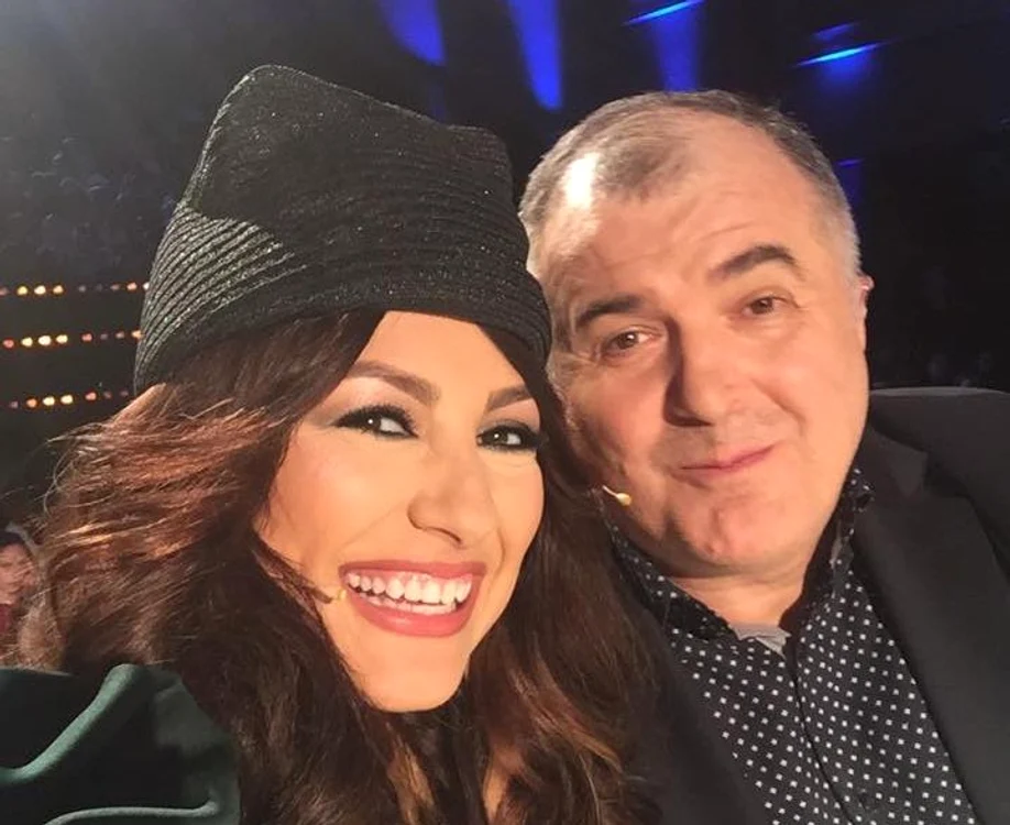 
    Andra şi Florin Călinescu, la preselecţiile "Românii au talent"Foto: Arhiva personală  