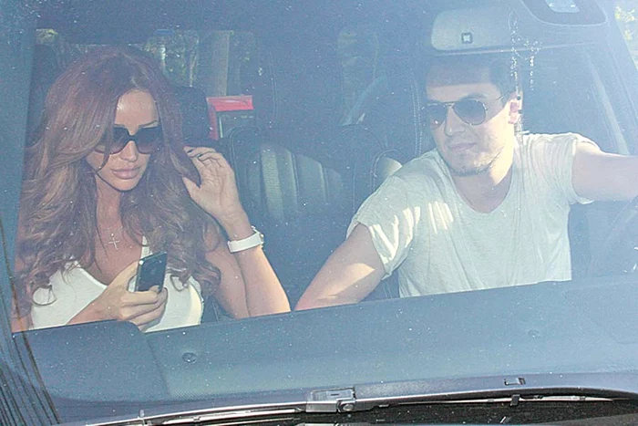 Romică Ţociu, cu amanta la mare