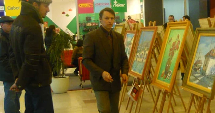 Ulei pe pânză la mall
