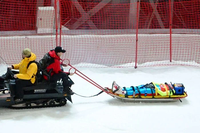 Mihail Maksimochkin, transportat la spital