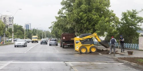 Trecere de pietoni supraînălţată pe Faleza din Galaţi FOTO Costel Crângan